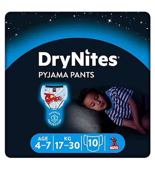 Pampers Ninjamas Pyjama Pants size 7 - 17-30KG - Diaper Pants for 4-7 years  old