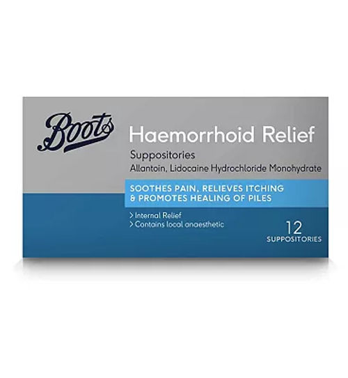 Germoloids Haemorrhoids Suppositories Pack x24