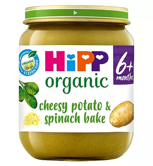 HiPP Organic Cheesy Spinach &...