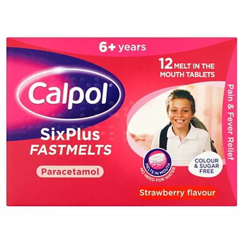 Demon Respectively Mustache Calpol SixPlus Fastmelts Strawberry Flavour 6+ Years 12s | Compare | The  Oracle Reading