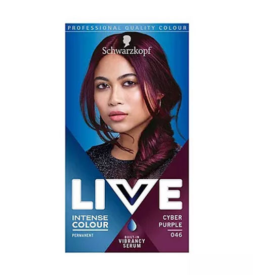 Schwarzkopf LIVE Color XXL HD 87 Mystic Violet Permanent Purple Hair Dye, £7.00