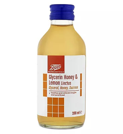 Boots Glycerin Honey & Lemon Linctus (200ml) | Compare | The Oracle Reading