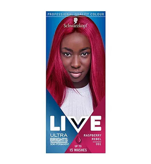 Schwarzkopf Live Color Xxl Ultra Brights 91 Raspberry Rebel Semi Permanent Red Hair Dye 4 79 The Oracle Reading