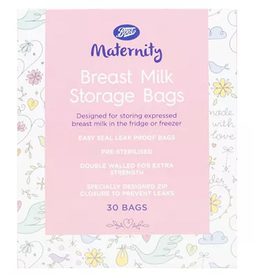 boots maternity breast milk storage