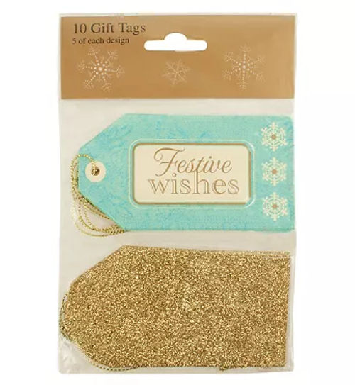 Boots Classic gift tags Gold...