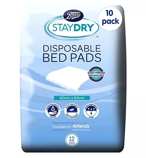 2x Boots Staydry Extra Plus 10 Pads