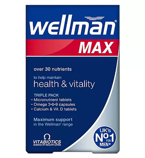 Vitabiotics Wellman Max 84 Tablets Capsules 49 The Oracle Reading