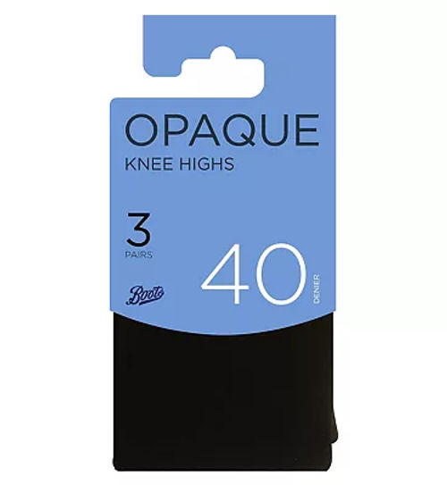 Boots Opaque Knee Highs One...