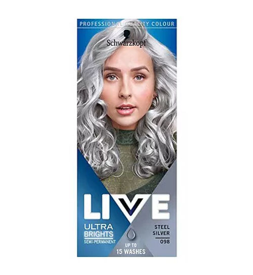 Schwarzkopf LIVE Steel Silver...