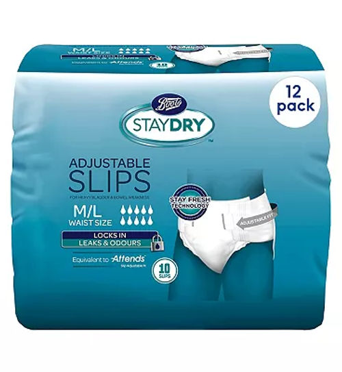 Boots Staydry Men's Underwear Pants Large - 80 Pairs (8 Pack Bundle), £59.70