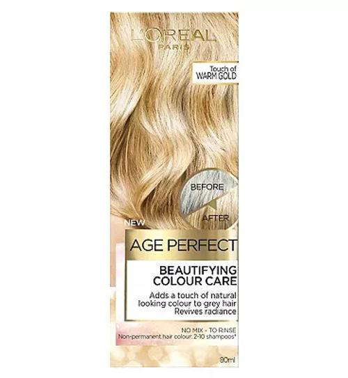 Plantation Samarbejde Gnaven L'Oreal Excellence Age Perfect Colour Care Warm Gold Grey Hair Toner Hair  Dye | Compare | The Oracle Reading