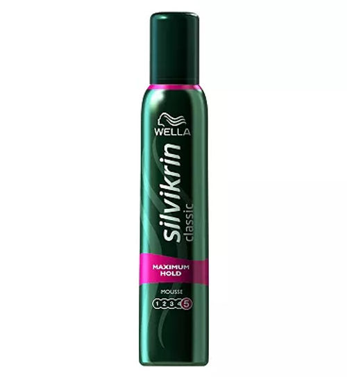 Wella Silvikrin Classic Maximum Hold Hair Mousse 200ml Compare Union Square Aberdeen Shopping Centre