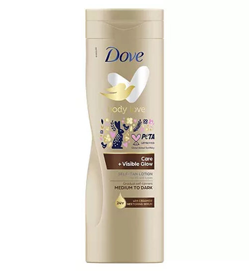 Dove Visible Glow Self-Tan Lotion Fair to Medium 400 ml | Compare | The Oracle