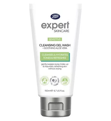 aloe vera face wash boots