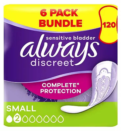 Staydry Maxi Plus Liners for Heavy Incontinence Bundle 12x 10 packs 120  Pads, Compare