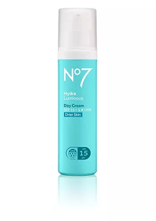 No7 HydraLuminous Day Cream SPF 15 Drier Skin | £14.95 | The Oracle Reading