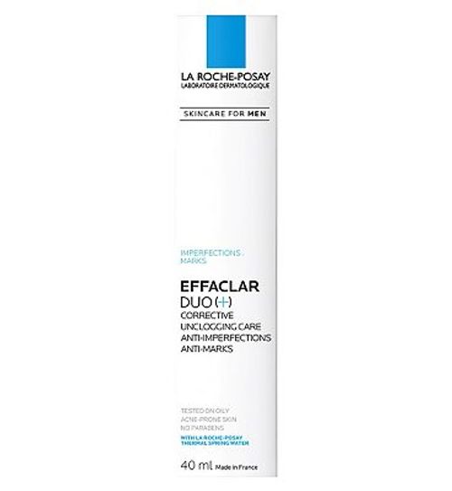 La Roche-Posay For Men Effaclar Duo [+] Face Moisturiser Oily Skin 40ml | Compare | The Reading