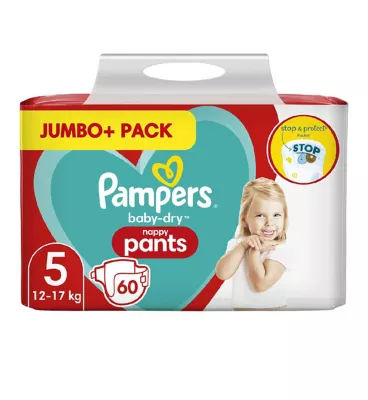 pampers 5 nappy pants