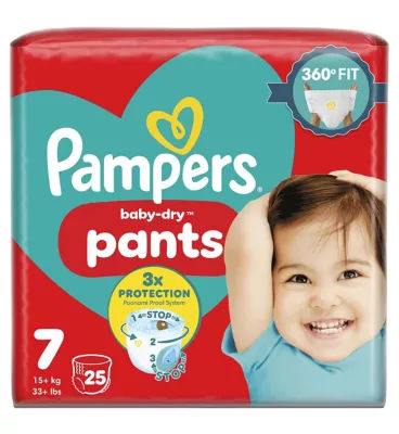 pampers nappy pants 7