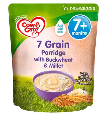 cow and gate fruity porridge