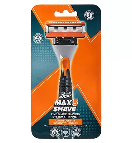 Boots Max Shave Five Blade...