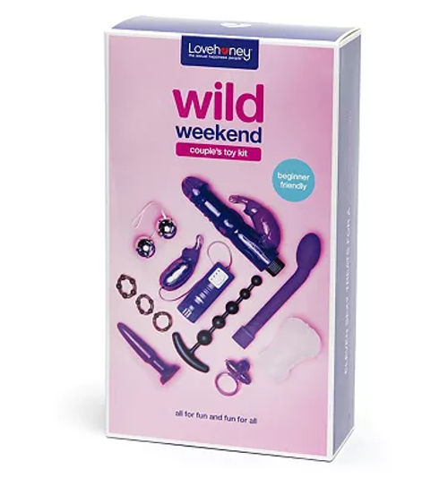 Lovehoney Wild Weekend 11 Piece Couple's Toy Kit, Compare