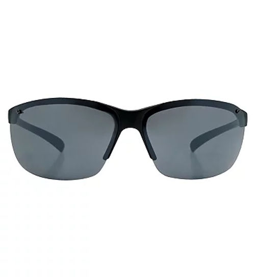 Boots Active Sunglasses - Black Semi Rimless Frame