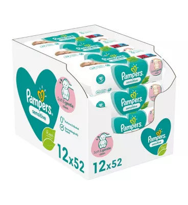 johnsons baby wipes 12 pack