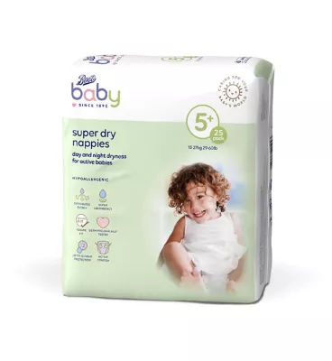 pampers nappy pants size 6 boots