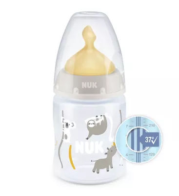 Nuk first choice bottle with deals latex teat