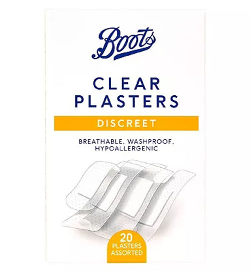 Boots Discreet Clear Plasters...