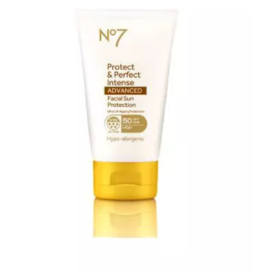 no7 protect and perfect intense facial sun protection