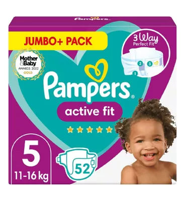 boots pampers premium protection size 5