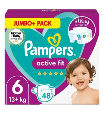 boots pampers size 6