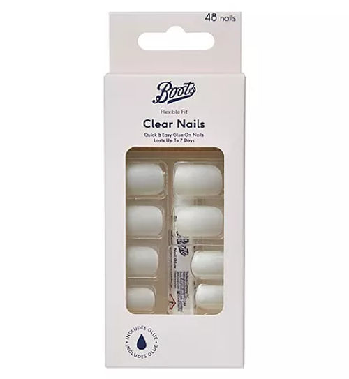 Boots Clear Nails - Long...