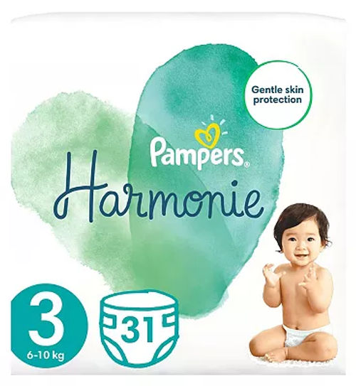 Pack 46 couches PAMPERS Premium Protection Taille 3 (6 à 10KG