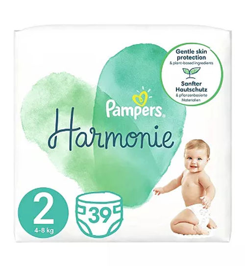 Pampers Harmonie t2 4 à 8 kg 39 couches