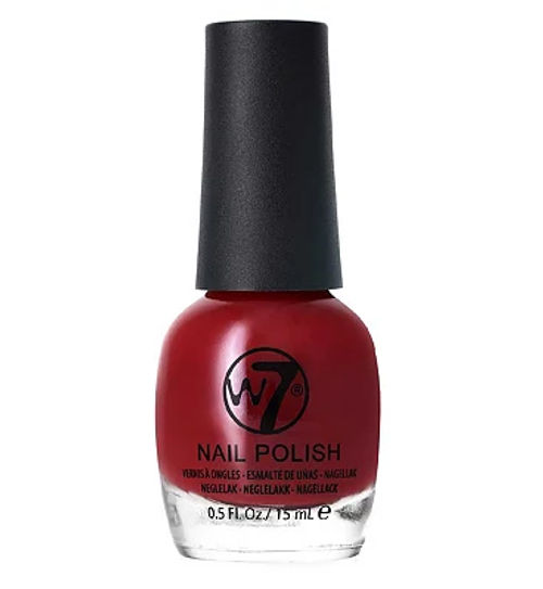 W7 Nail Polish Crimson 15ml