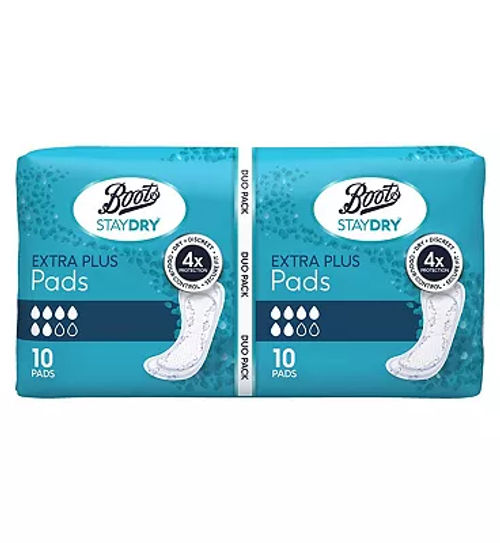 Boots Staydry Maxi Plus Pads, £3.29