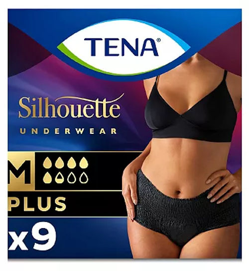 TENA Men Active Fit Incontinence Pants Plus Size Medium 9 pack