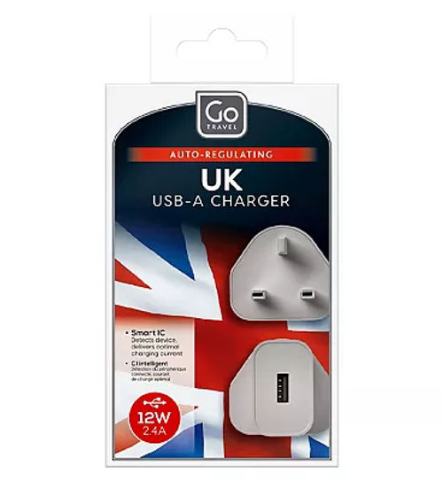 GO Travel UK USB-A Charger...