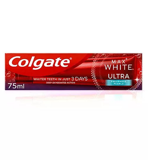 Colgate Max White Ultra Fresh Pearls 75ml, £5.00