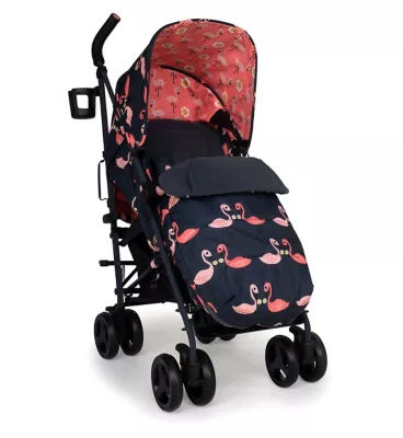 Cosatto Supa 3 Stroller Pretty Flamingo Compare One New Change