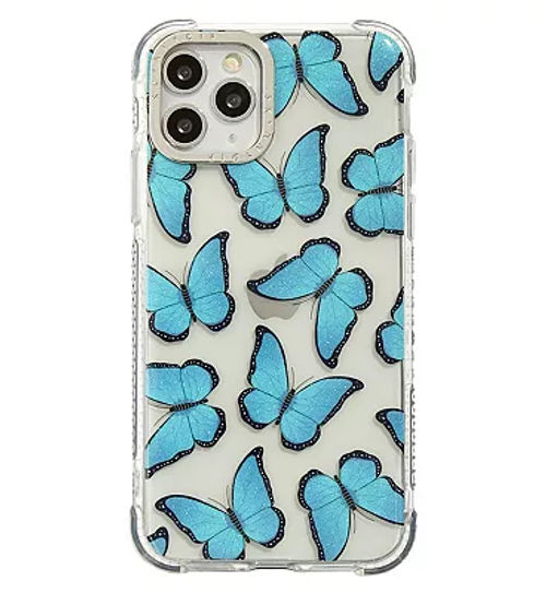 Blue Butterfly Shock Case...