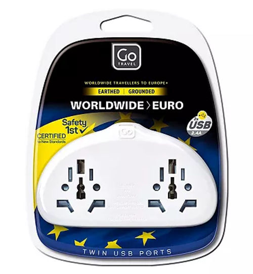 Go Travel World-EU Adaptor...