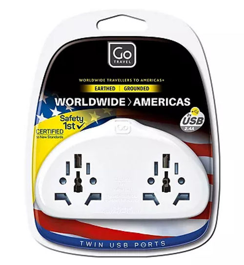 Go Travel World-USA Adaptor...