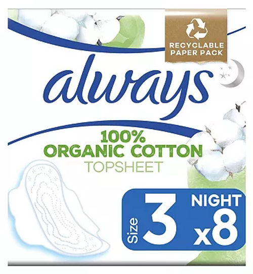 Always Ultra Sanitary Towels Secure Night (Size 4) Wings X 16 Pads