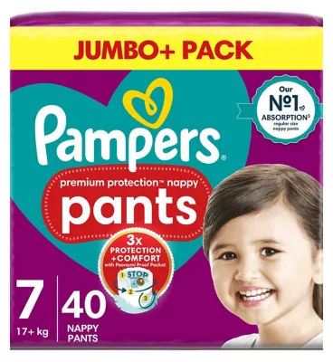 PAMPERS ACTIVE FIT SIZE 4 x60Pack 914kg JUMBO PACK