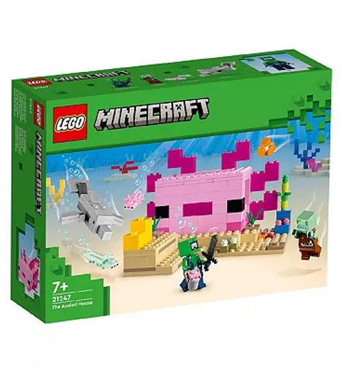 LEGO Minecraft The Axolotl...