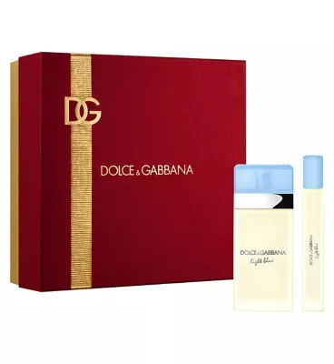 Boots d&g light blue hot sale